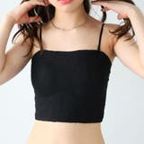 カップ付けブラトップ【韓国ファッション】 | Girly Doll | 詳細画像3 