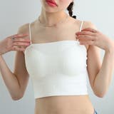 カップ付けブラトップ【韓国ファッション】 | Girly Doll | 詳細画像11 