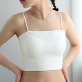 カップ付けブラトップ【韓国ファッション】 | Girly Doll | 詳細画像12 