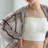 カップ付けブラトップ【韓国ファッション】 | Girly Doll | 詳細画像18 