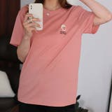 ピンク | Tシャツ【韓国ファッション】 | Girly Doll