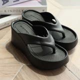 ブラック | トング【韓国ファッション】 | Girly Doll