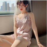 キャミソール＋ショートパンツ 2枚セットルームウェア【韓国ファッション】 | Girly Doll | 詳細画像4 