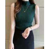 リブノースリーブハイネックプルオーバー【韓国ファッション】 | Doula Doula | 詳細画像3 