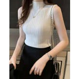 リブノースリーブハイネックプルオーバー【韓国ファッション】 | Doula Doula | 詳細画像7 