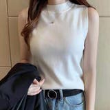 リブノースリーブハイネックプルオーバー【韓国ファッション】 | Girly Doll | 詳細画像3 