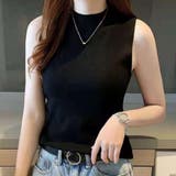 リブノースリーブハイネックプルオーバー【韓国ファッション】 | Girly Doll | 詳細画像4 