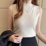 リブノースリーブハイネックプルオーバー【韓国ファッション】 | Girly Doll | 詳細画像7 