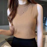 リブノースリーブハイネックプルオーバー【韓国ファッション】 | Girly Doll | 詳細画像9 