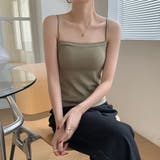 インナーパット付キャミソール【韓国ファッション】 | Doula Doula | 詳細画像3