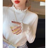 ホワイト | ニット・セーター【韓国ファッション】 | Girly Doll