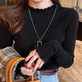 ブラック | ニット・セーター【韓国ファッション】 | Girly Doll