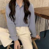 レギュラーカラーシャツ【韓国ファッション】 | Girly Doll | 詳細画像18 