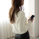 シアークロップドカーディガン【韓国ファッション】 | Girly Doll | 詳細画像24 