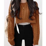 キャメル | ニットセーター【韓国ファッション】 | Girly Doll