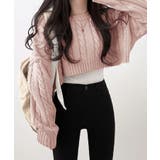 ピンク | ニットセーター【韓国ファッション】 | Girly Doll