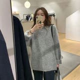グレー | シャギーニット【韓国FASHION】 | Girly Doll