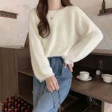 オーバーサイズシャギーニット【韓国FASHION】 | Girly Doll | 詳細画像4
