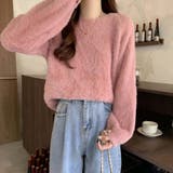 オーバーサイズシャギーニット【韓国FASHION】 | Girly Doll | 詳細画像7