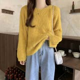 オーバーサイズシャギーニット【韓国FASHION】 | Girly Doll | 詳細画像15