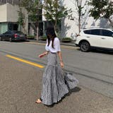 ロングスカート【韓国ファッション】【春夏新商品】 | Girly Doll | 詳細画像3 