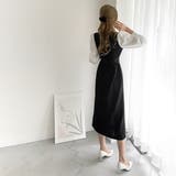 バイカラーワンピース【韓国ファッション】【春夏新商品】 | Girly Doll | 詳細画像14 