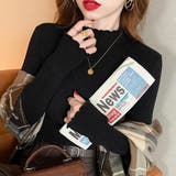 ブラック | ニット・セーター【韓国ファッション】【春夏新商品】 | Girly Doll