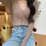 ニットカーディガン【韓国ファッション】【春夏新商品】 | Doula Doula | 詳細画像4