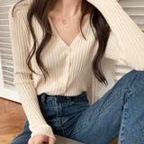 ニットカーディガン【韓国ファッション】【春夏新商品】 | Doula Doula | 詳細画像5