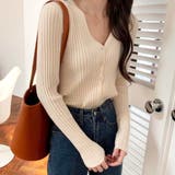ニットカーディガン【韓国ファッション】【春夏新商品】 | Doula Doula | 詳細画像8