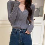 ニットカーディガン【韓国ファッション】【春夏新商品】 | Doula Doula | 詳細画像10
