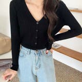 ニットカーディガン【韓国ファッション】【春夏新商品】 | Doula Doula | 詳細画像12