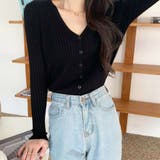 ニットカーディガン【韓国ファッション】【春夏新商品】 | Doula Doula | 詳細画像13