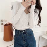ニットカーディガン【韓国ファッション】【春夏新商品】 | Doula Doula | 詳細画像16