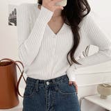 ニットカーディガン【韓国ファッション】【春夏新商品】 | Doula Doula | 詳細画像17