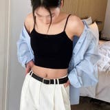 パット付キャミソール ブラトップ【韓国ファッション】【春夏新商品】 | Doula Doula | 詳細画像6