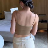 パット付キャミソール ブラトップ【韓国ファッション】【春夏新商品】 | Doula Doula | 詳細画像7