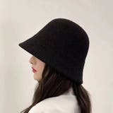 ブラック | コットンバケットハット【韓国ファッション】 | Doula Doula