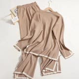 セットアップ 配色ニットプルオーバー&パンツ【韓国ファッション】 | Girly Doll | 詳細画像13