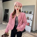 カップ付きスクエアネックタンクトップ【韓国ファッション】 | Doula Doula | 詳細画像12