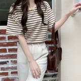 ボーダーＴシャツ【韓国ファッション】 | Girly Doll | 詳細画像6 