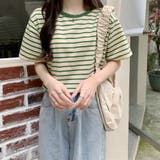 ボーダーＴシャツ【韓国ファッション】 | Girly Doll | 詳細画像11 