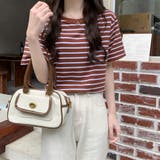 ボーダーＴシャツ【韓国ファッション】 | Girly Doll | 詳細画像16 