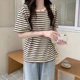 ボーダーＴシャツ【韓国ファッション】 | Girly Doll | 詳細画像19 
