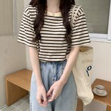 ボーダーＴシャツ【韓国ファッション】 | Girly Doll | 詳細画像21 