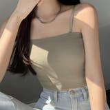 インナーパット付キャミソール【韓国ファッション】 | Girly Doll | 詳細画像11