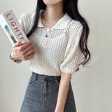 半袖ニットセーター【韓国ファッション】 | Girly Doll | 詳細画像7 