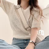 半袖ニットセーター【韓国ファッション】 | Girly Doll | 詳細画像5 