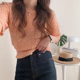 半袖ニットセーター【韓国ファッション】 | Girly Doll | 詳細画像19 