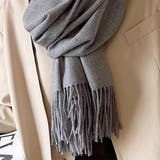 フリンジ大判マフラー ストール | Girly Doll | 詳細画像5 